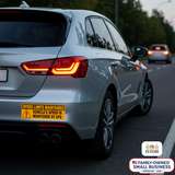 Vehicle Speed is monitored by GPS Speed limits are maintained Sign - Black