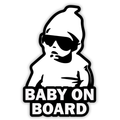 Baby on Board Car Sticker, Carlos Design