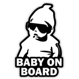 Baby on Board Sticker Decal Safety Caution Sign for Car Windows - Carlos from The Hangover funny decal bumper stickers