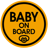 Baby Pacifier - Baby on Board Magnet Decal Safety Caution Sign for Car Windows