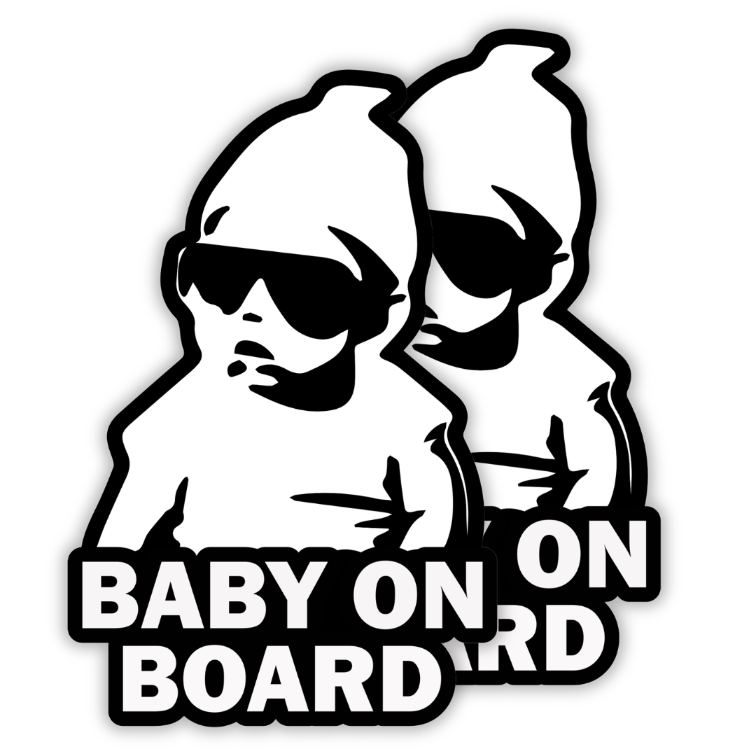 Baby on Board Car Sticker, Carlos Design