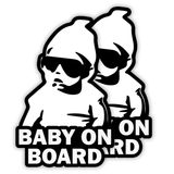 Baby on Board Sticker Decal Safety Caution Sign for Car Windows - Carlos from The Hangover funny decal bumper stickers