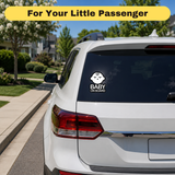 Sleeping Baby Boy - Baby on Board Sticker Decal Safety Caution Sign for Car Windows