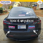 Funny Student Driver Car Stickers, Pastel, 3-Pack