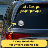 Baby Angel - Baby on Board Sticker Decal Safety Caution Sign for Car Windows