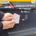 Funny Student Driver Car Stickers, Pastel, 3-Pack