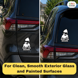 Baby on Board Sticker Decal Safety Caution Sign for Car Windows - Carlos from The Hangover funny decal bumper stickers