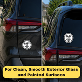 Baby Pacifier - Baby on Board Sticker Decal Safety Caution Sign for Car Windows