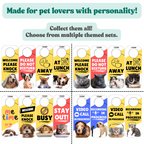 Do Not Disturb Door Hangers, Dog Design, 2-Pack