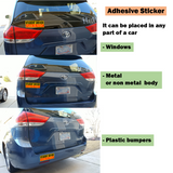 Sticker & Cling Combo - [Student Driver] (4pk) - Design#3