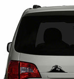 Cute Eyes Peeking monster Car Decal Sticker