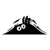 Cute Eyes Peeking monster Car Decal Sticker