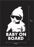 Baby on Board Sticker Decal Safety Caution Sign for Car Windows - Carlos from The Hangover funny decal bumper stickers