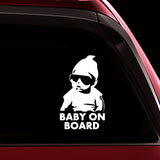 Baby on Board Sticker Decal Safety Caution Sign for Car Windows - Carlos from The Hangover funny decal bumper stickers