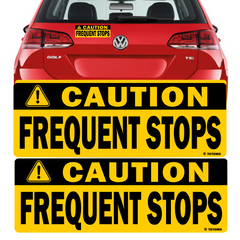 Car Safety Warning Signs