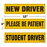 Magnet - [New Driver] [Student Driver] [Please be Patient] (3pc Set)