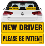 Sticker - [New Driver] [Please be Patient] (2pc Set)