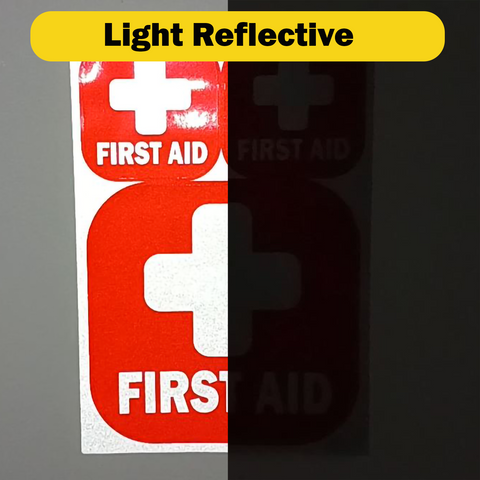 thumbnail image 2 of First Aid Vinyl Sticker 2 of 12