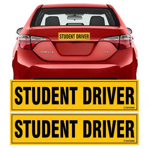 Magnet - [Student Driver] (2pk) - Design#1