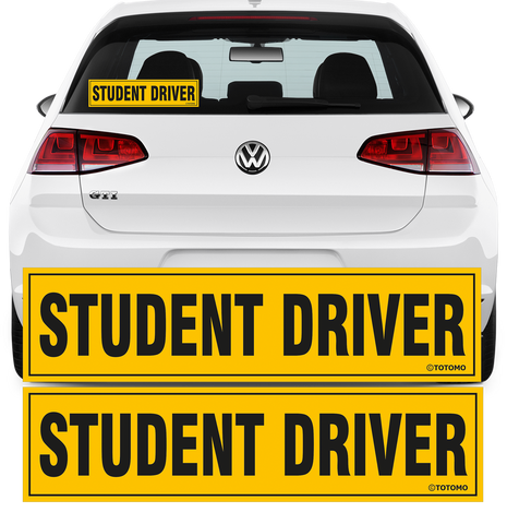 Sticker - [Student Driver] (2pk)