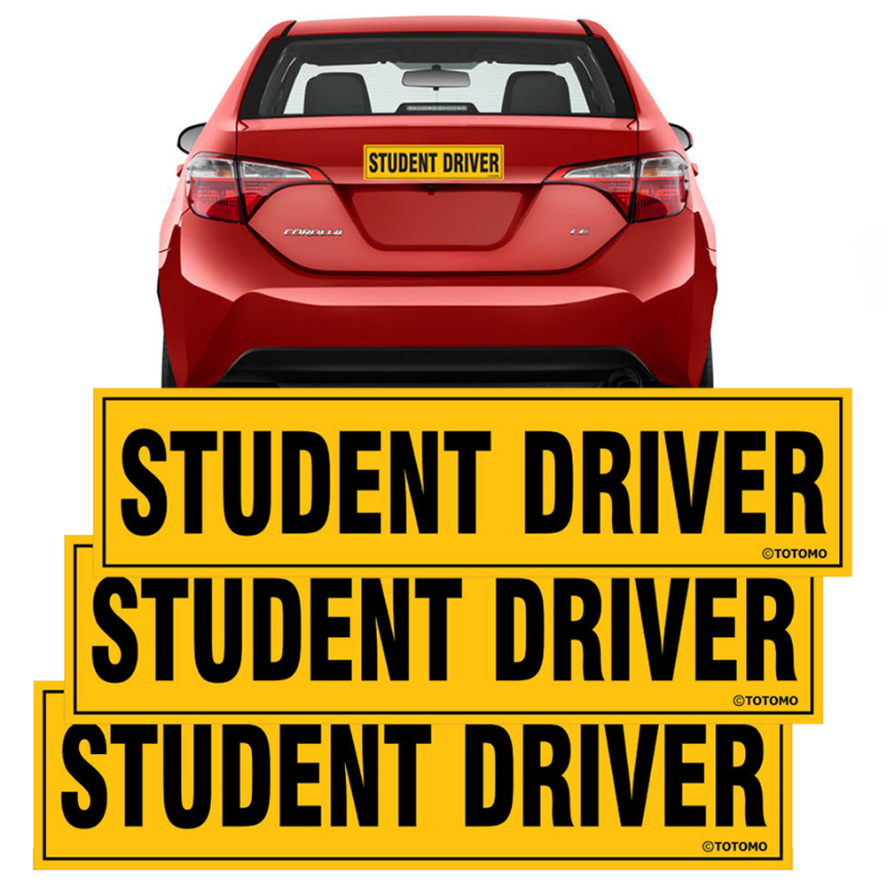 Magnet - [Student Driver] (3pk) - Design#1