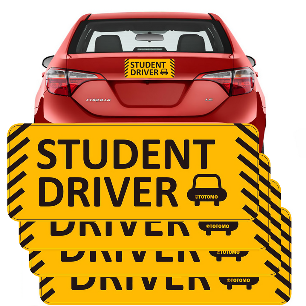 Magnet - [Student Driver] (4pk) - Design#2