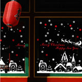 TOTOMO #W102 Christmas Town Window & Wall Decal Stickers
