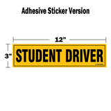 Sticker - [Student Driver] (2pk)